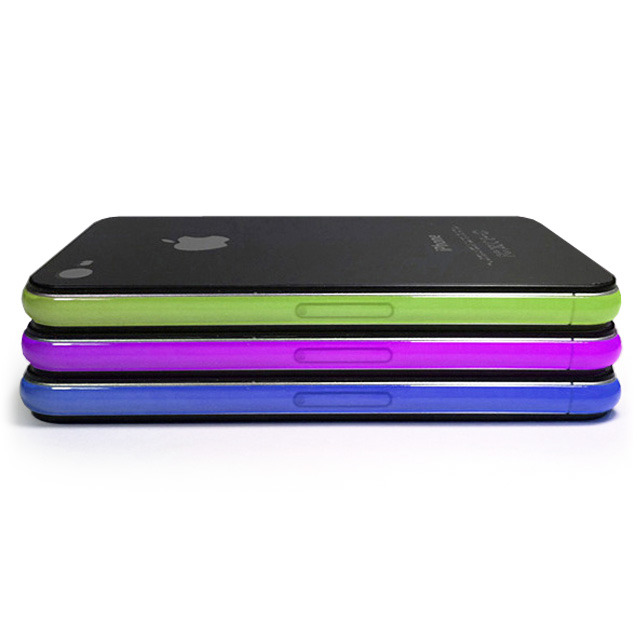 【iPhone4 ケース】Rainbow Wand Purple/blue/greenサブ画像