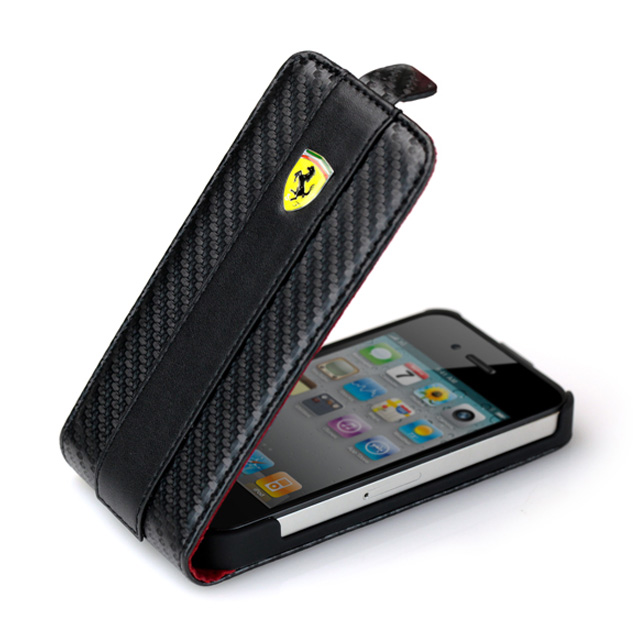 【iPhone4S/4 ケース】Scuderia Ferrari Challenge Flip Case for iPhone 4goods_nameサブ画像