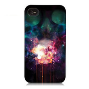 【iPhone 4S/4】Hybrid Tough Case, ”I Make My Case” Dark Lights I