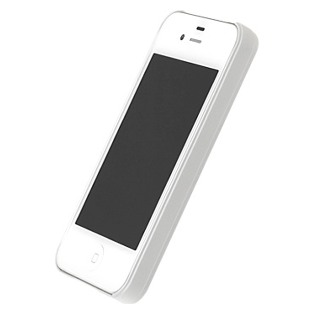 エアージャケットセット for iPhone4S/4(ラバーコーティングホワイト)goods_nameサブ画像