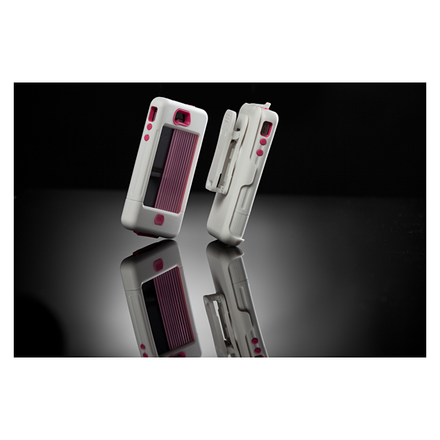 Case-Mate iPhone 4S / 4 Tank Case, White/Pinkサブ画像