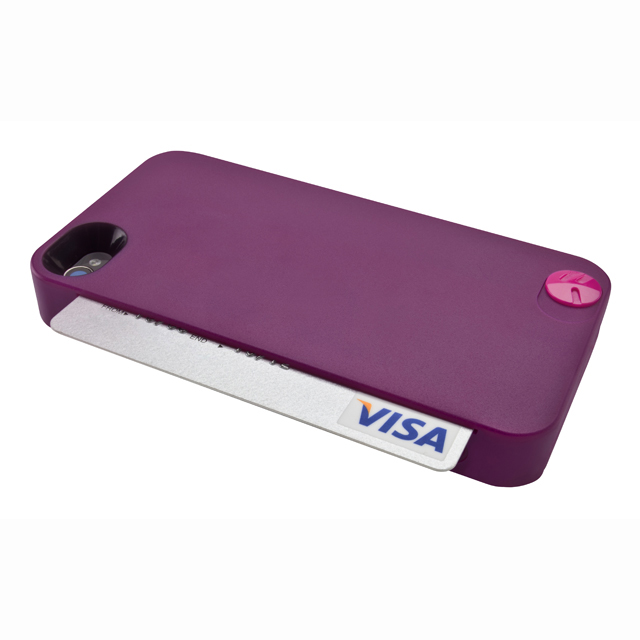 CARD for iPhone 4S/4 Purpleサブ画像