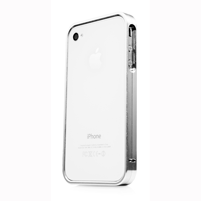 CAPDASE iPhone 4S / 4 Alumor Bumper Duo Frame, Silver / Silvergoods_nameサブ画像