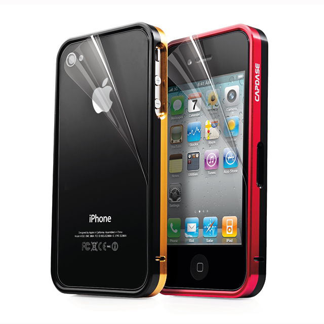 CAPDASE iPhone 4S / 4 Alumor Bumper Duo Frame, Mahogany / Blackgoods_nameサブ画像