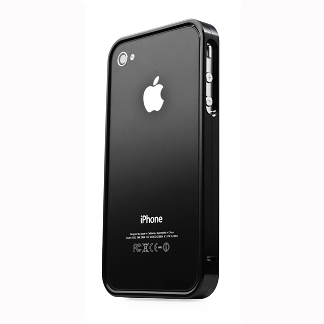 CAPDASE iPhone 4S / 4 Alumor Bumper Duo Frame, Black / Blackgoods_nameサブ画像