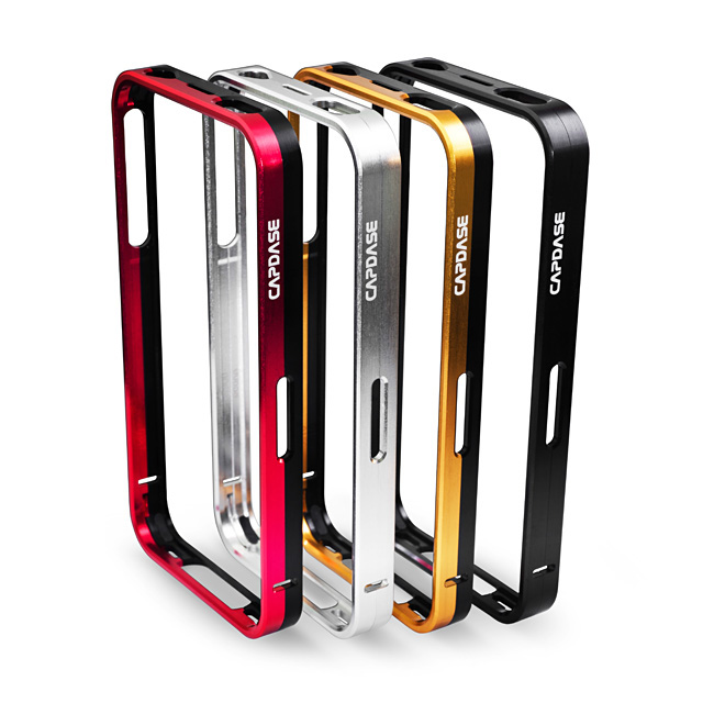 CAPDASE iPhone 4S / 4 Alumor Bumper Duo Frame, Black / Blackgoods_nameサブ画像