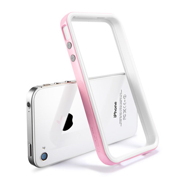 【iPhone4S/4 ケース】Neo Hybrid2S Snow Series [Sherbet Pink]サブ画像