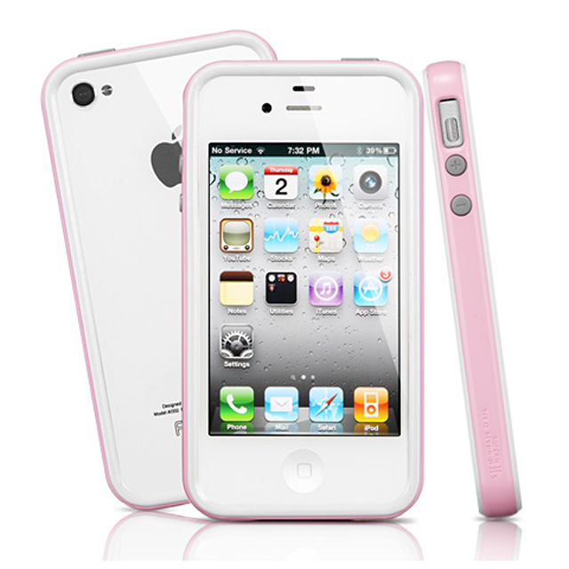 【iPhone4S/4 ケース】Neo Hybrid2S Snow Series [Sherbet Pink]サブ画像
