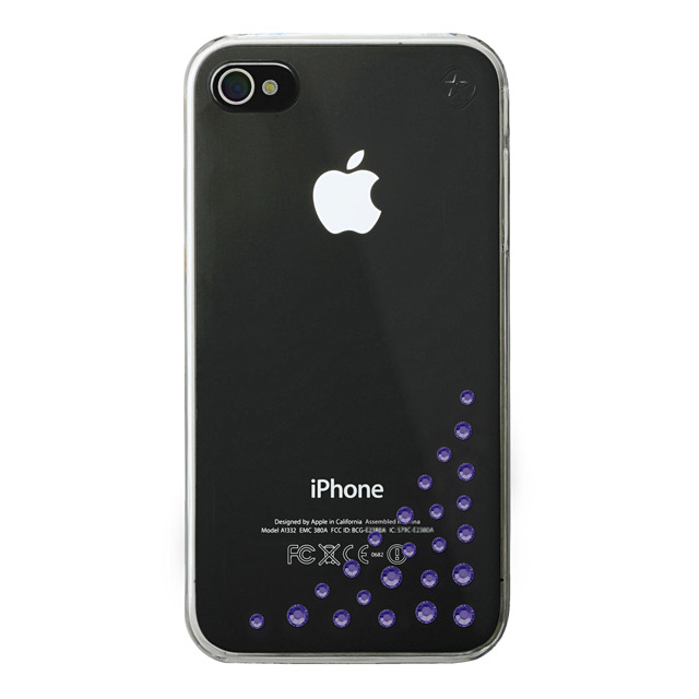 【iPhone4/4S ケース】Diffusion (Purple Velvet)