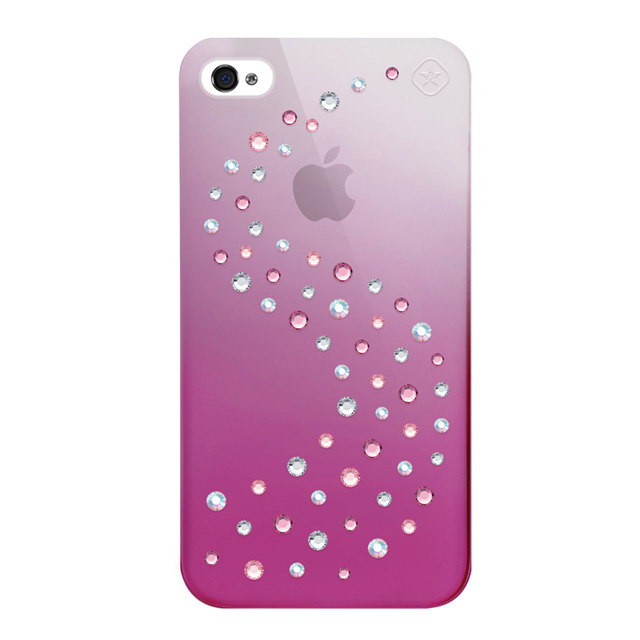 【iPhone4/4S ケース】Pink Metallic Mirror (Love Mix)