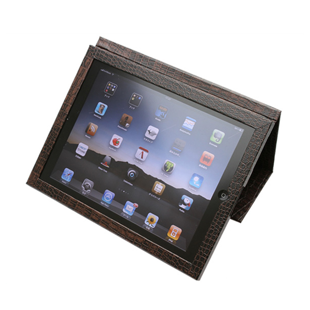 【iPad2 ケース】LIBRO2 Crocodile Brown for iPad2goods_nameサブ画像