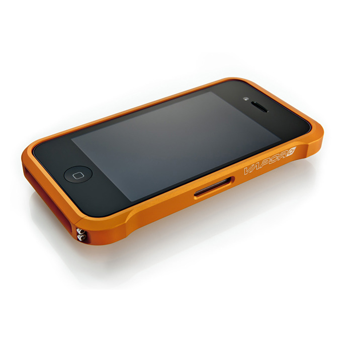 【iPhone4S/4】Vapor4 Chroma Orange