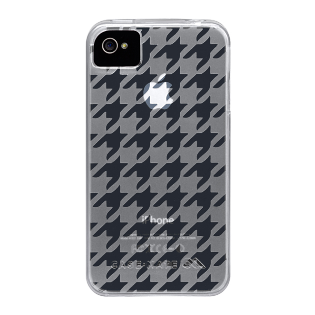 Case-Mate iPhone 4S / 4 Gelli Case - Houndstooth - Cleargoods_nameサブ画像