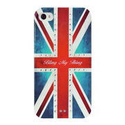 【iPhone4/4S ケース】Retro Union Jack (Crystal)