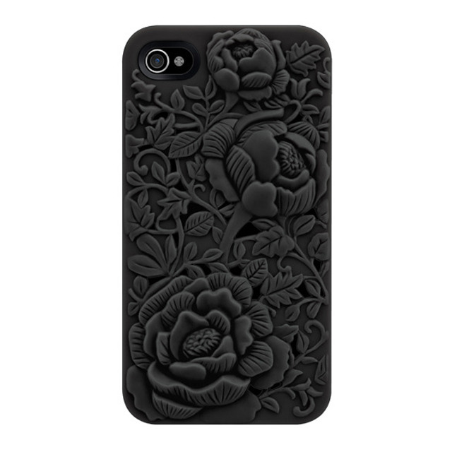【iPhone4S/4 ケース】Avant-garde for iPhone 4S/4 Blossom Black