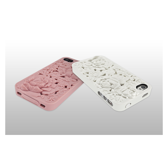 【iPhone4S/4 ケース】Avant-garde for iPhone 4S/4 Blossom Whiteサブ画像