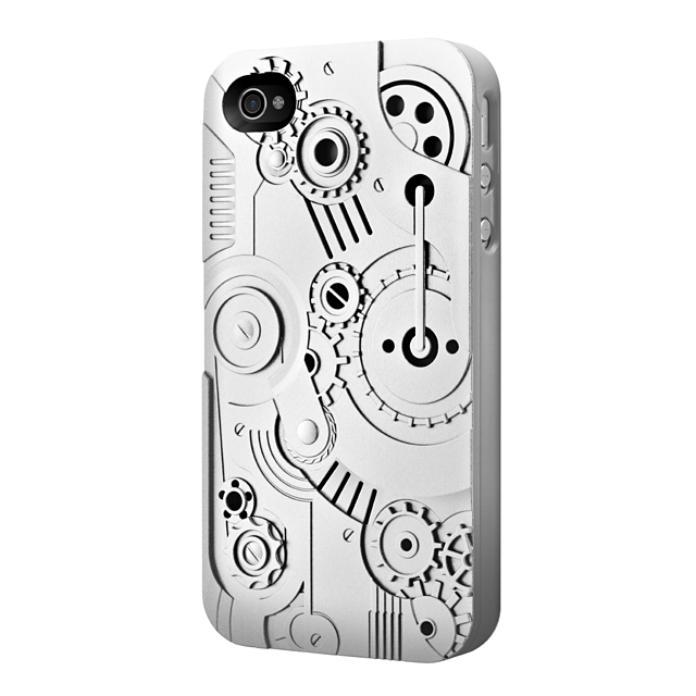 【iPhone4S/4 ケース】Avant-garde for iPhone 4S/4 Clockwork Silverサブ画像