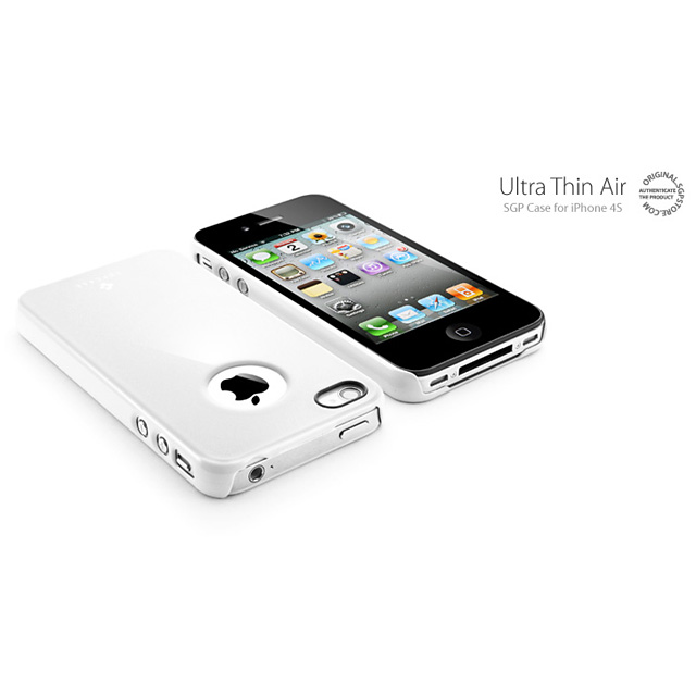 【iPhone4S/4 ケース】SGP Case Ultra Thin Air Pastel Series [Infinity White]goods_nameサブ画像