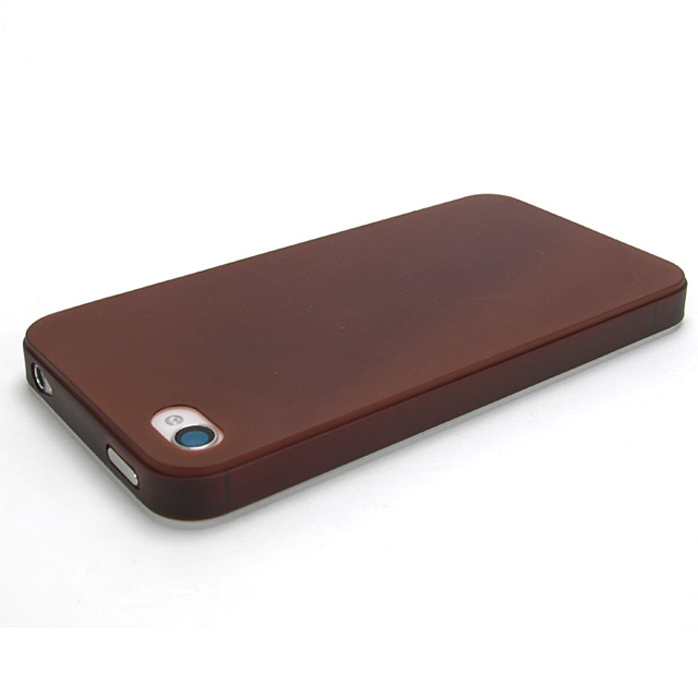 【iPhone4S/4 ケース】Skinny Fit Case for iPhone4S/4(チョコブラウン)サブ画像