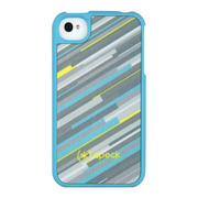 【iPhone4S/4】Fitted for iPhone 4S HyperStripe Teal