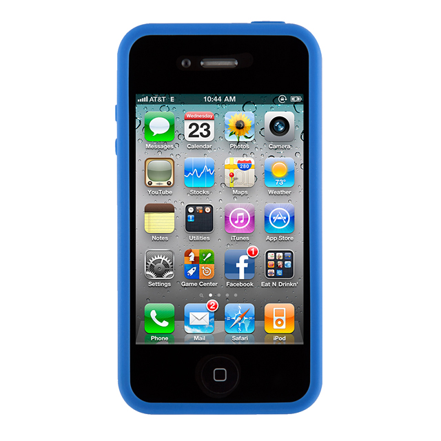 【iPhone4S/4】PixelSkin HD for iPhone 4S Cobaltサブ画像