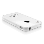 【iPhone4S/4 ケース】SGP Case Linear EX Color Series [Infinity White]