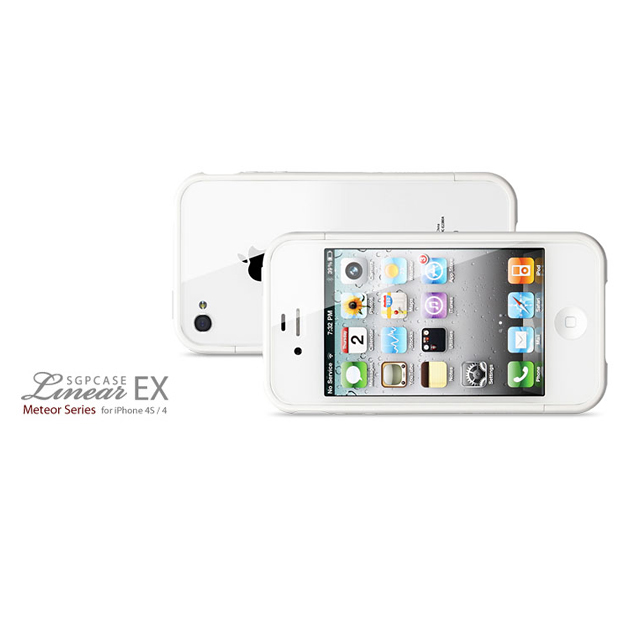 【iPhone4S/4 ケース】SGP Case Linear EX Color Series [Infinity White]goods_nameサブ画像