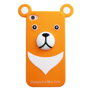 iburg iPhone 4S / 4 Full Protection Silicon Bear, Orange