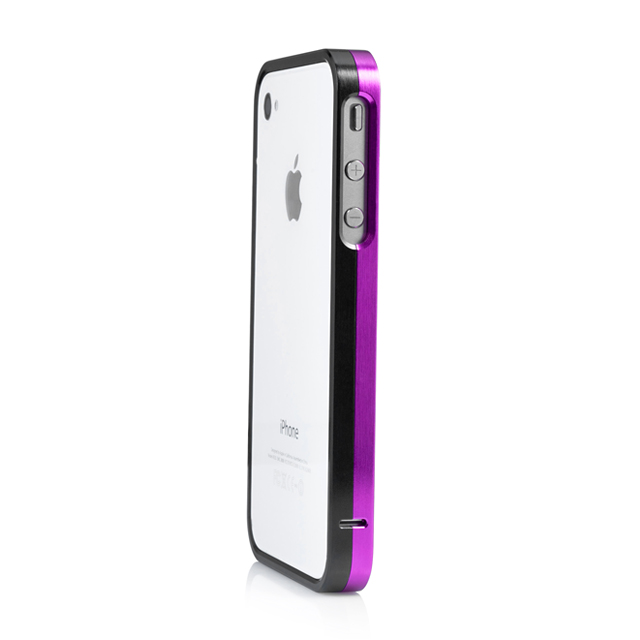 CAPDASE iPhone 4S / 4 Alumor Bumper Duo Frame, Purple / Blackサブ画像
