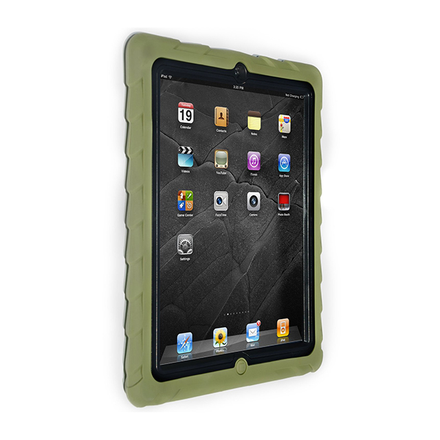 【iPad(第3世代/第4世代) iPad2 ケース】Gumdrop Tech iPad2対応 レイヤーケース  Drop Series  アーミーグリーン DS IPAD2 ARGRNサブ画像