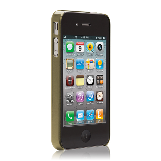 Case-Mate iPhone 4S / 4 Barely There Case Brushed Aluminum, Goldgoods_nameサブ画像