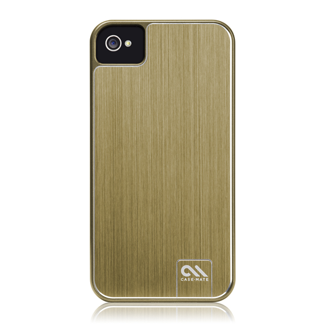 Case-Mate iPhone 4S / 4 Barely There Case Brushed Aluminum, Goldgoods_nameサブ画像