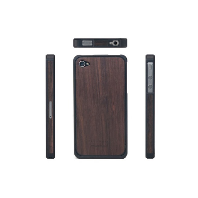Alloy X Wood Bumper for iPhone 4/4S - Black×Ebonygoods_nameサブ画像