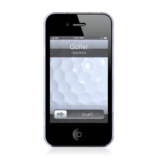 【iPhone4S/4 ケース】GELASKINS Hardcase Golfergoods_nameサブ画像
