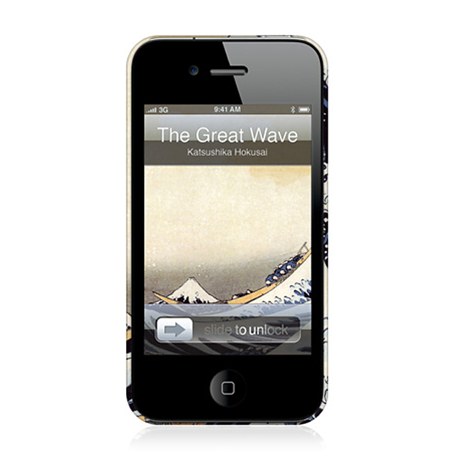 【iPhone4S/4 ケース】GELASKINS Hardcase The Great Waveサブ画像