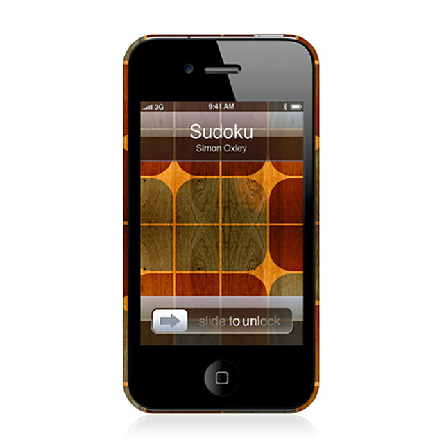 【iPhone4S/4 ケース】GELASKINS Hardcase Sudokuサブ画像