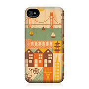 【iPhone4S/4 ケース】GELASKINS Hardcase San Francisco