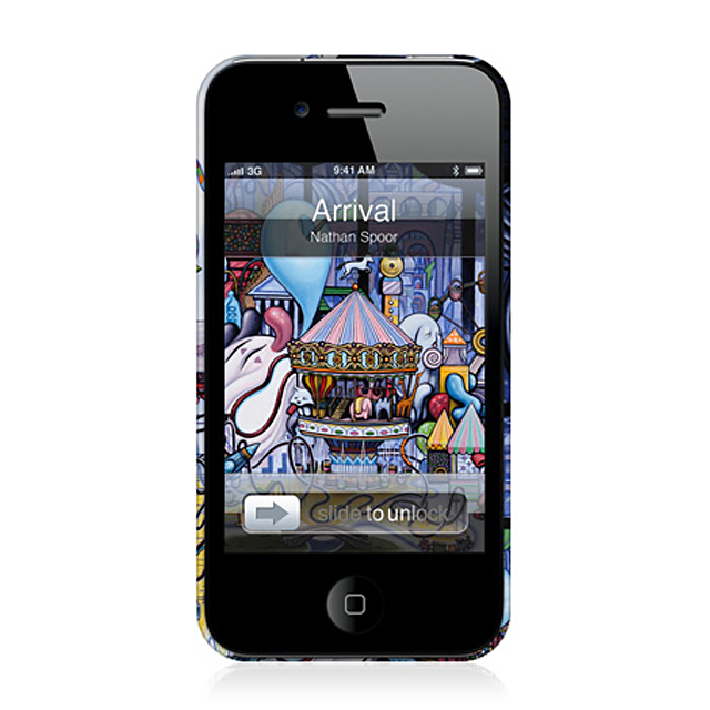 【iPhone4S/4 ケース】GELASKINS Hardcase Arrivalサブ画像