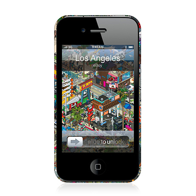 【iPhone4S/4 ケース】GELASKINS Hardcase Los Angelesサブ画像