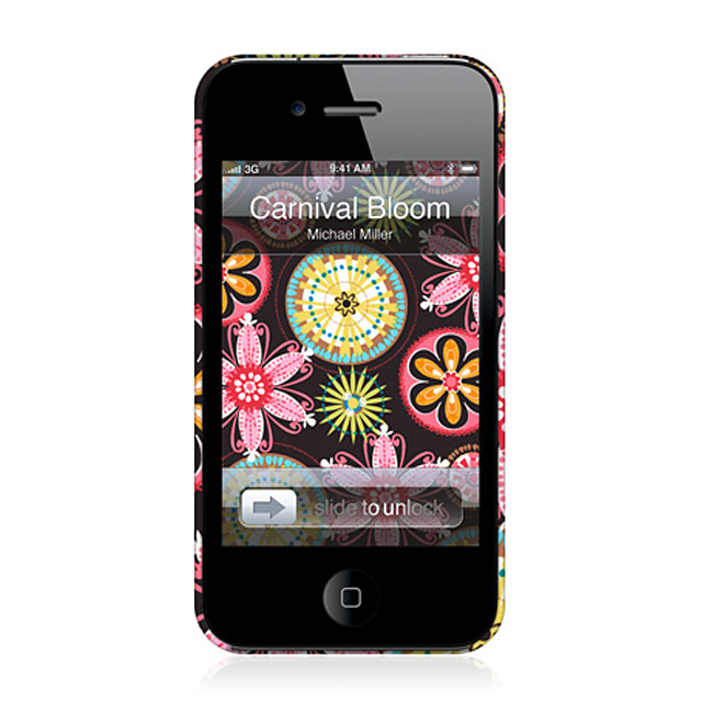 【iPhone4S/4 ケース】GELASKINS Hardcase Canival Bloomサブ画像
