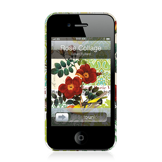 【iPhone4S/4 ケース】GELASKINS Hardcase Rose Collageサブ画像