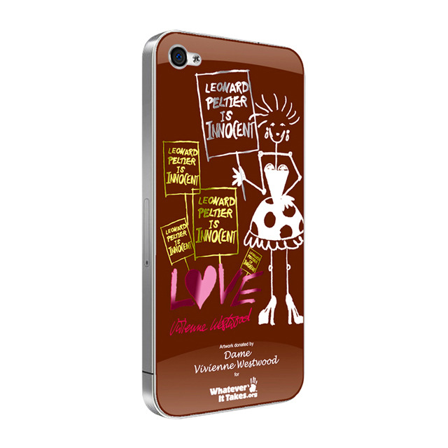 『Whatever It Takes』 iPhone 4S/4用ドレスアップシール 【Dame Vivienne Westwood】