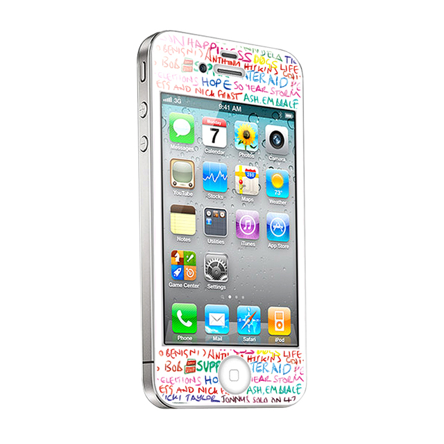 『Whatever It Takes』 iPhone 4S/4用ドレスアップシール 【Coldplay】サブ画像