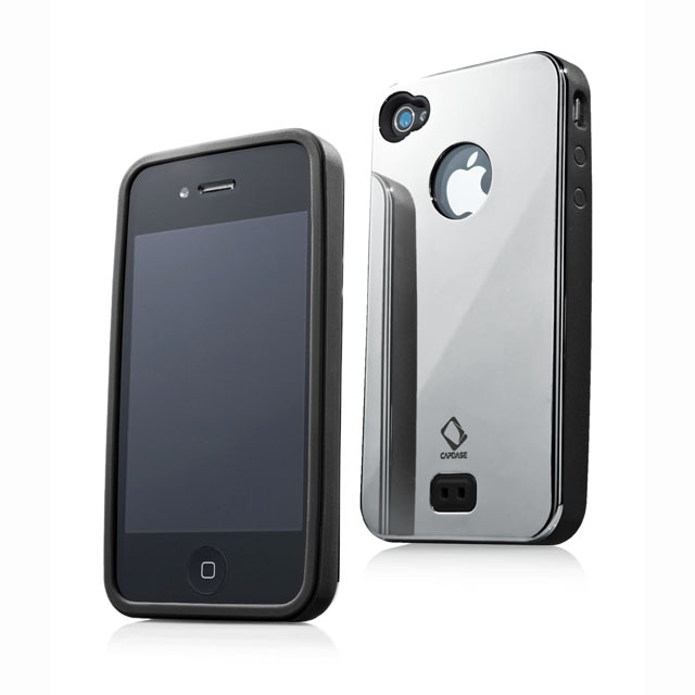 CAPDASE iPhone 4S / 4 Alumor Jacket Mirror Blackサブ画像