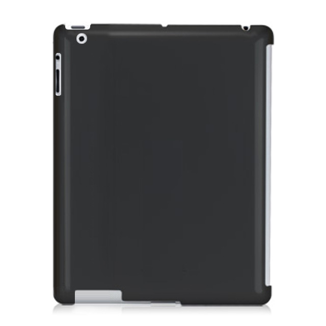 【iPad(第3世代/第4世代) iPad2 ケース】eggshell for iPad (第3世代)/iPad 2 fits Smart Cover ブラック