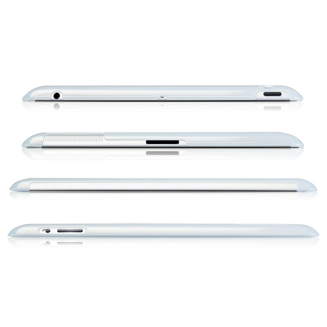 【iPad(第3世代/第4世代) iPad2 ケース】eggshell for iPad (第3世代)/iPad 2 fits Smart Cover ブラックサブ画像