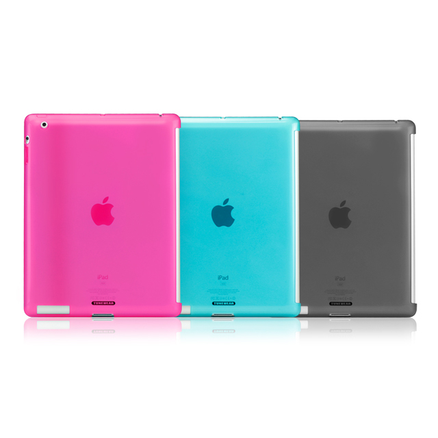 【iPad(第3世代/第4世代) iPad2 ケース】SOFTSHELL for iPad (第3世代)/iPad 2 fits Smart Cover ブルーサブ画像