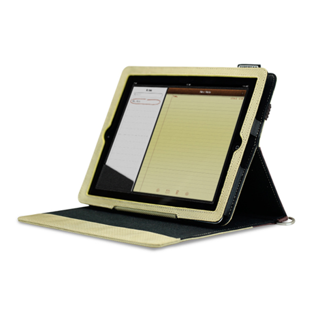 【iPad(第3世代/第4世代) iPad2 ケース】TUNEFOLIO URBAN for iPad (第3世代)/iPad 2 Brown/Blackサブ画像