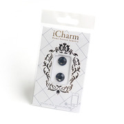 iCharm Home Button Accessory (Gunmetal)