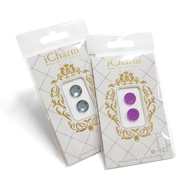 iCharm Home Button Accessory (Blue)goods_nameサブ画像